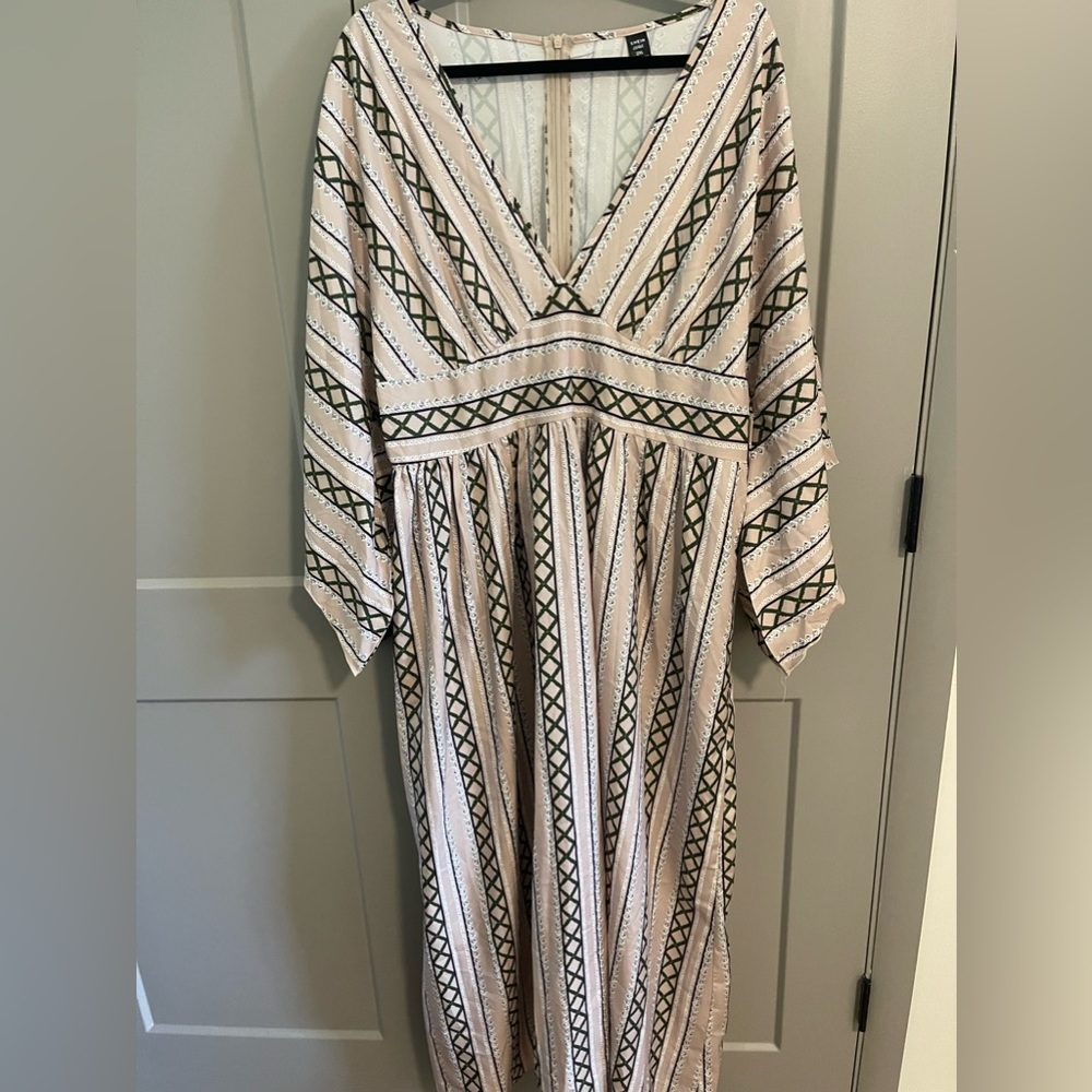 Brand new Shein Curve 2XL kimono maxi dress BRAND NEW NEVER WORN